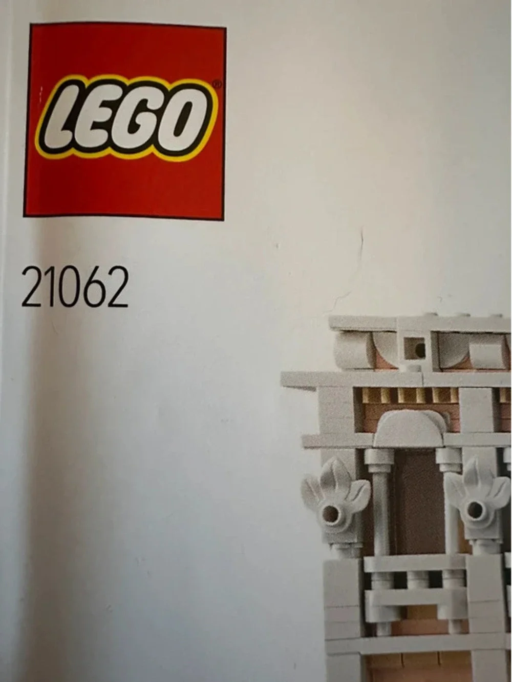 LEGO Architecture Trevi Fountain 21062 Instruction Manual Booklet Only 2025